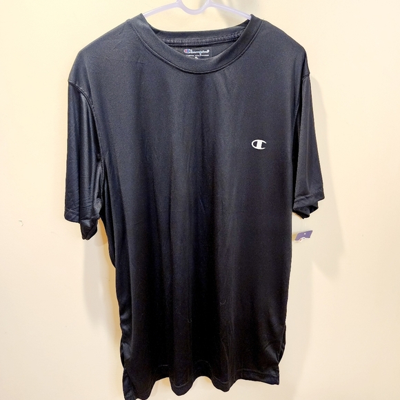 CHAMPION Men's Black Short Sleeves Tshirt Size XL NWT - Picture 3 of 11